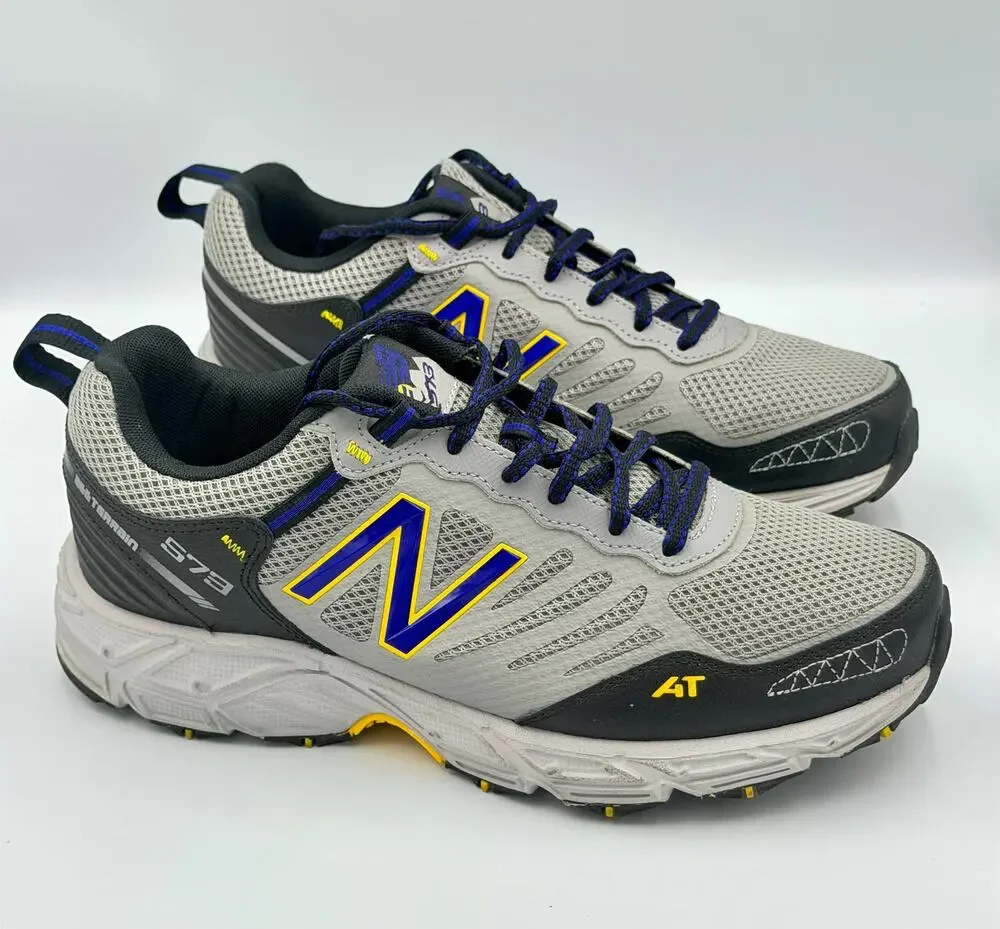 New Balance 573 Gray All Terrain Trail Running Shoes Mens Size 10